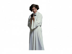 Princess Leia Transparent