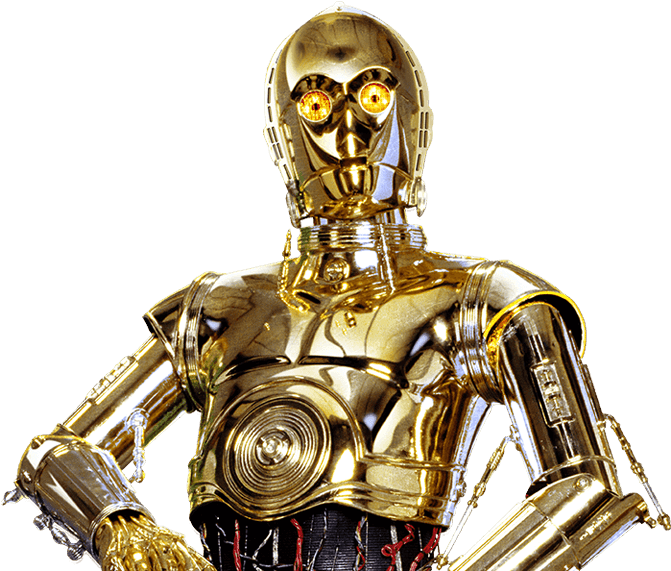 Star Wars C 3PO Gambar png vektor