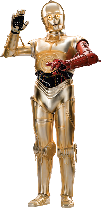 Star Wars C 3PO Vektor png pic