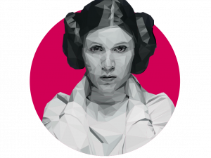 Star Wars Princess Leia PNG File Download Free