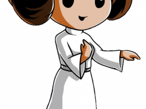 Star Wars Princess Leia PNG Image File