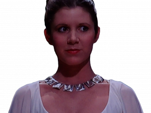 Star Wars Princess Leia Transparent