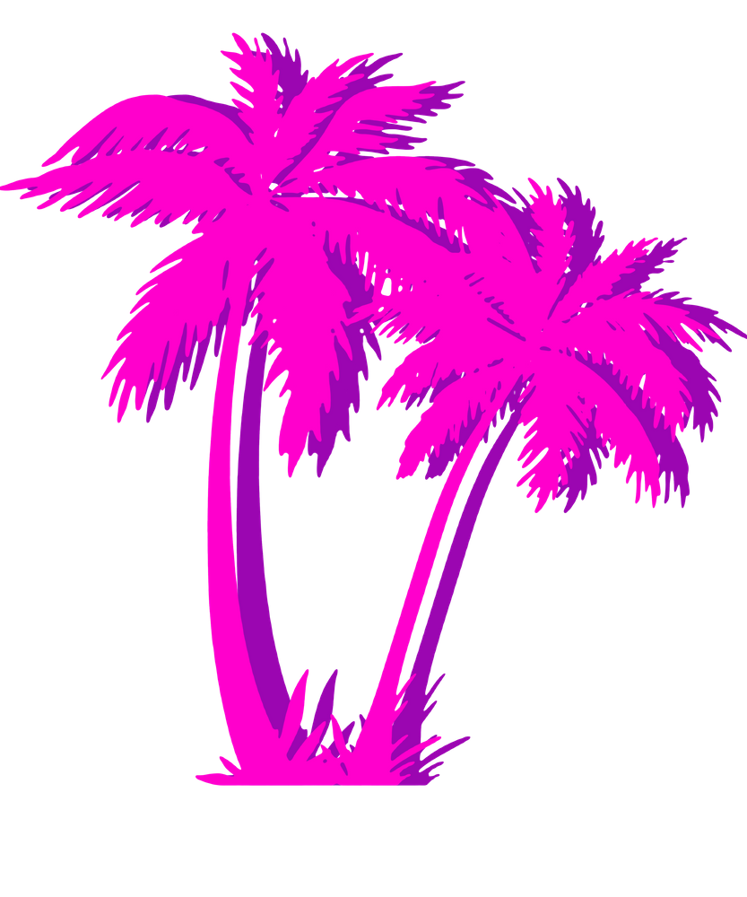 Synthwave png bedava indir