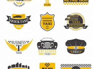 Taxi Logo PNG Images